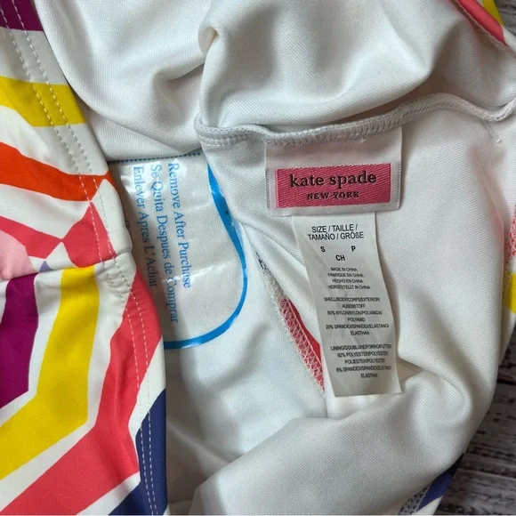 Kate Spade High Waisted Bikini Swim Bottom - Picture 3 of 4